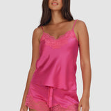Sienna Camisole and Shorts Set | Fuchsia