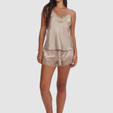 Sienna Camisole and Shorts Set | Champagne