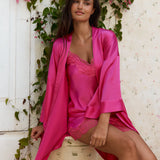 Opulence Robe | Fuchsia