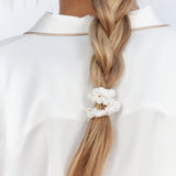 Small Scrunchies | Pearl – Set of 4