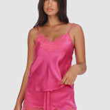 Sienna Camisole and Shorts Set | Fuchsia