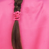 Small Scrunchies | Fuchsia – Set of 4