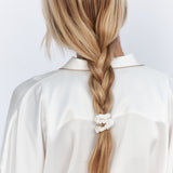 Small Scrunchies | Pearl – Set of 4