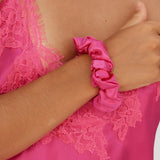 Classic Scrunchies | Fuchsia - Set of 4
