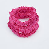 Small Scrunchies | Fuchsia – Set of 4