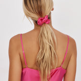 Classic Scrunchies | Fuchsia - Set of 4