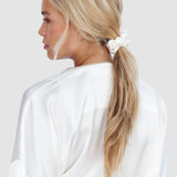 Classic Scrunchies | Pearl - Set of 4