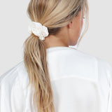 Classic Scrunchies | Pearl - Set of 4