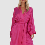 Opulence Robe | Fuchsia