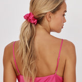 Classic Scrunchies | Fuchsia - Set of 4